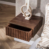 Zwevend Nachtkastje Dex Acaciahout Drift brown 1 lade