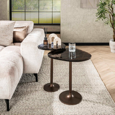 Bijzettafel Aurum Antiek Koper 60 cm