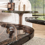 Bijzettafel Aurum Antiek Koper 50 cm