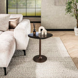 Bijzettafel Aurum Antiek Koper 50 cm