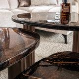 Salontafel Aura L Antiek Koper 70x59 cm