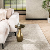 Bijzettafel Vesto Druppelvorm Antiek Goud 45 cm