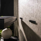 Wandplank 100 cm Metallic Grijs Aeris