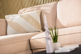 3-Sitzer-Ecksofa Sidney beige