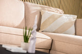 3-Sitzer-Ecksofa Sidney beige