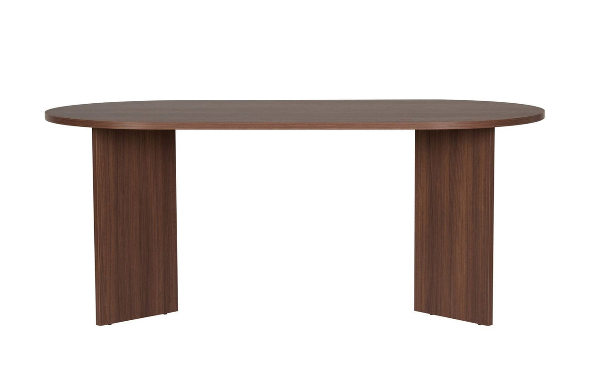 Sablin Eettafel Walnoot 180x89,5x75 cm Walnut Melamine