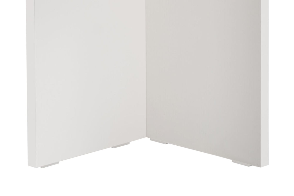 Sablin Eettafel Hout Wit 180x89,5x75 cm Wood White Melamine