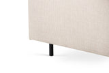 3-Sitzer-Ecksofa Romi beige