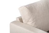 3-Sitzer-Ecksofa Romi beige