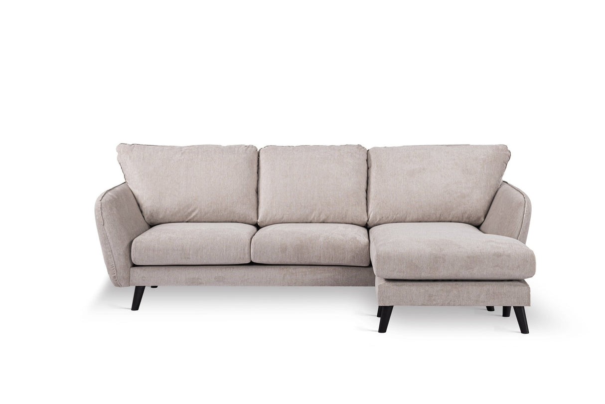 3-seater corner sofa Leah Beige