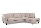 3-Sitzer-Ecksofa Asher Beige