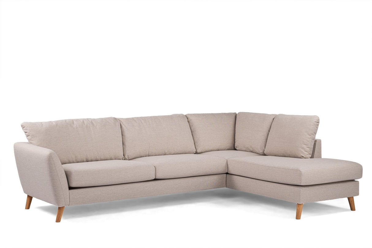 3-seater corner sofa Asher Beige