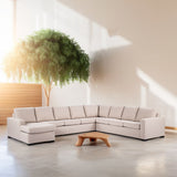 Ecksofa Caleb Stoff beige