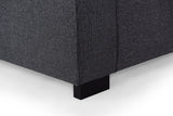 Corner sofa blake fabric anthracite