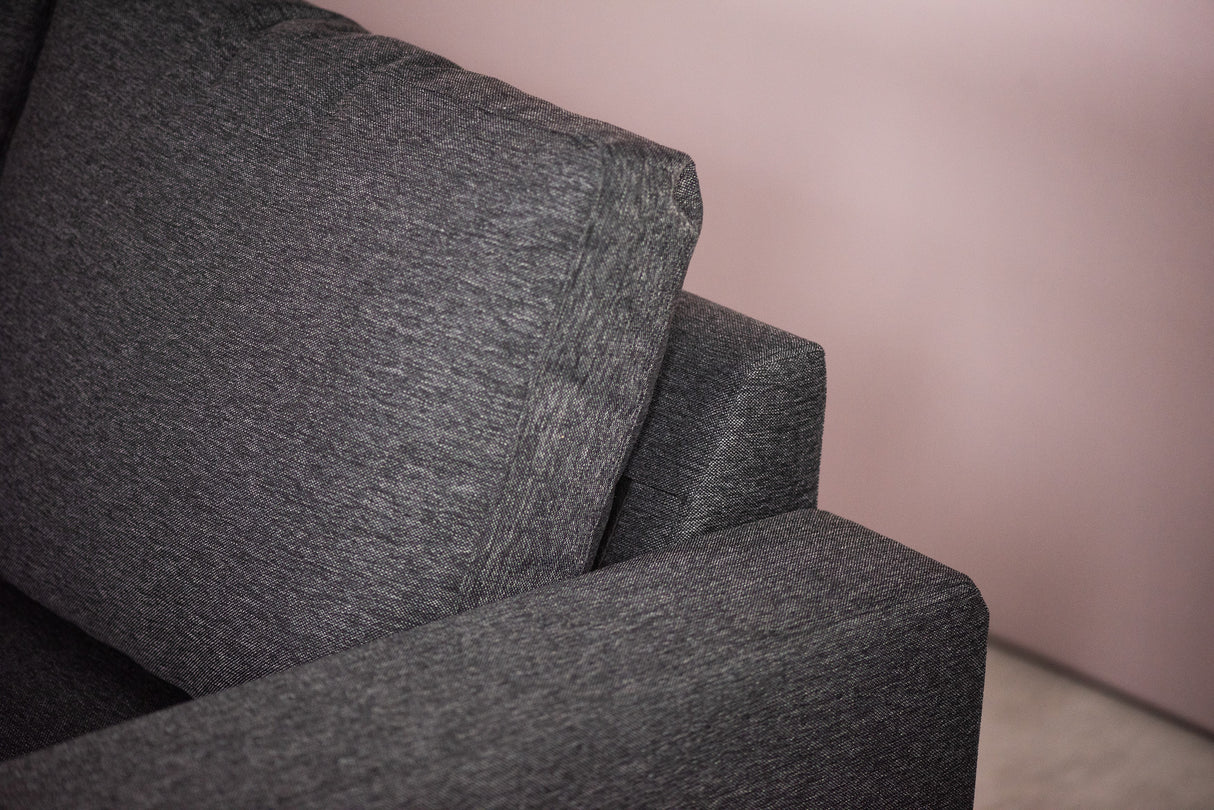 Corner sofa Paco Anthracite