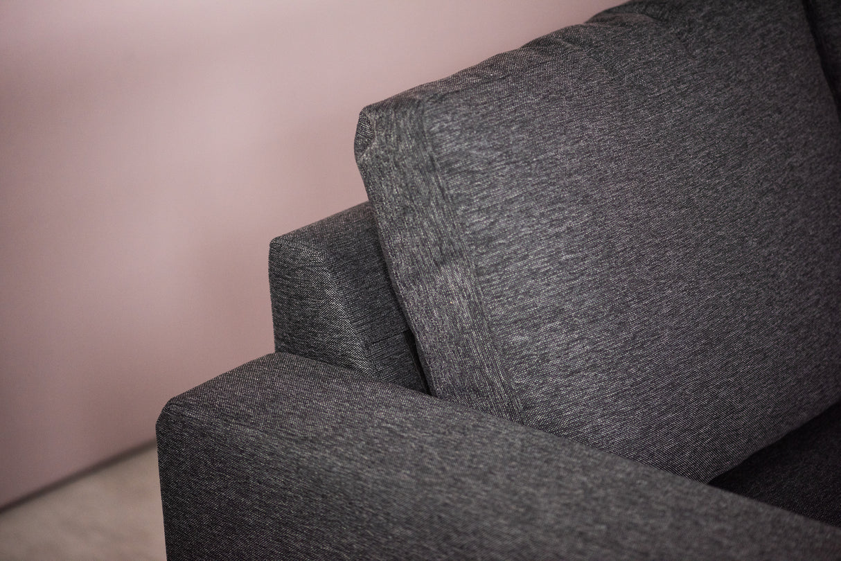 Corner sofa Paco Anthracite