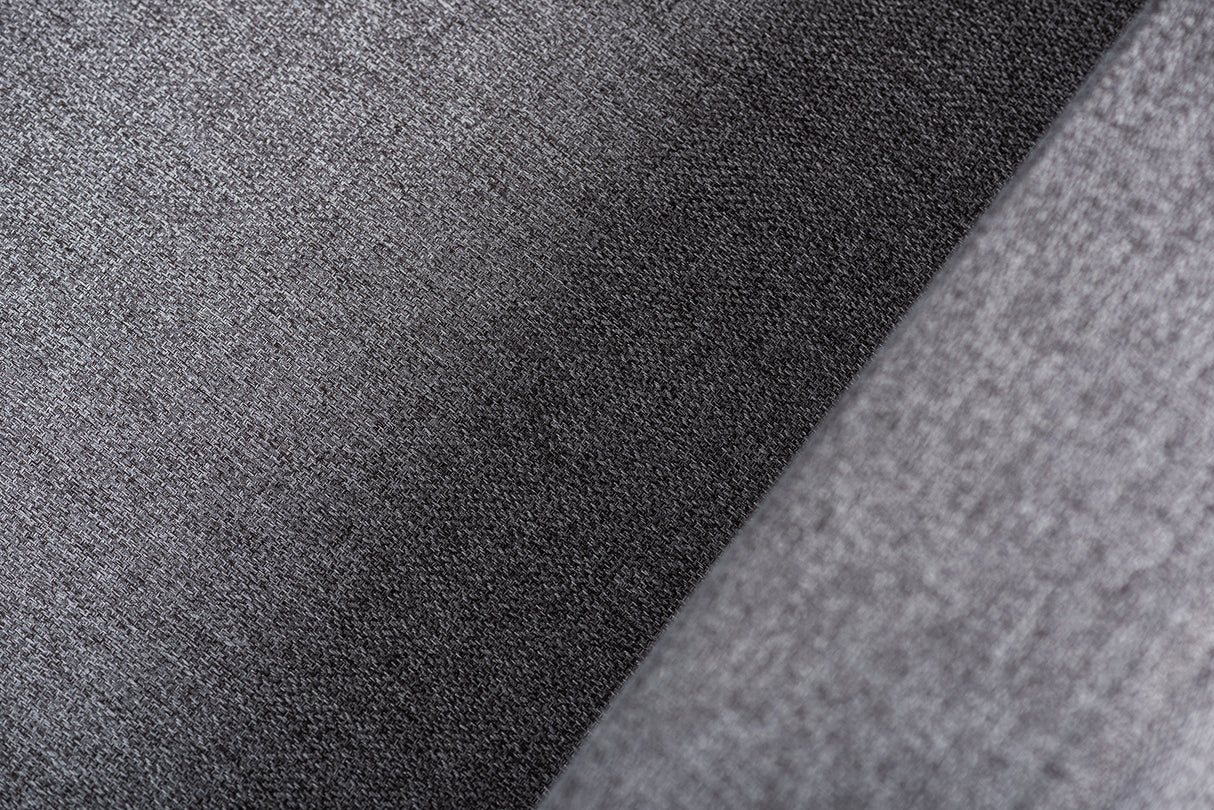 3-seater corner sofa chaise longue miller gray