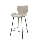 Bar stool Shawn Bouclé set of 4