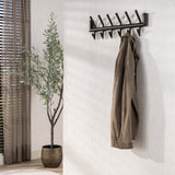 Kapstok Kym Drift brown 2x6 haken