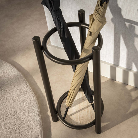 Senna Paraplubak Rond Drift brown