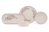 Lavanta 14 White Purple Green 100% CERAMIC 19 cm breed