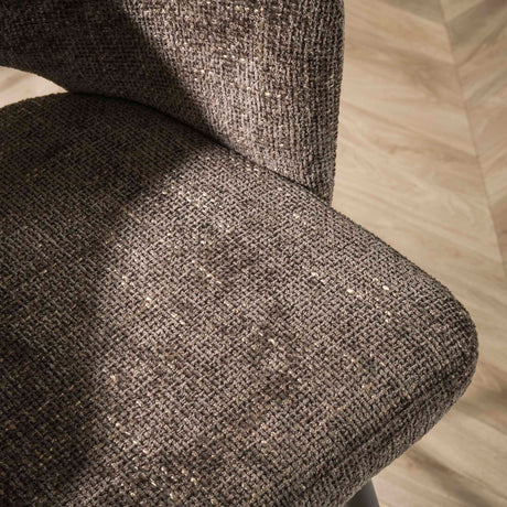 Moderne Barkruk Bruin Alba Tissee Cargo Stof