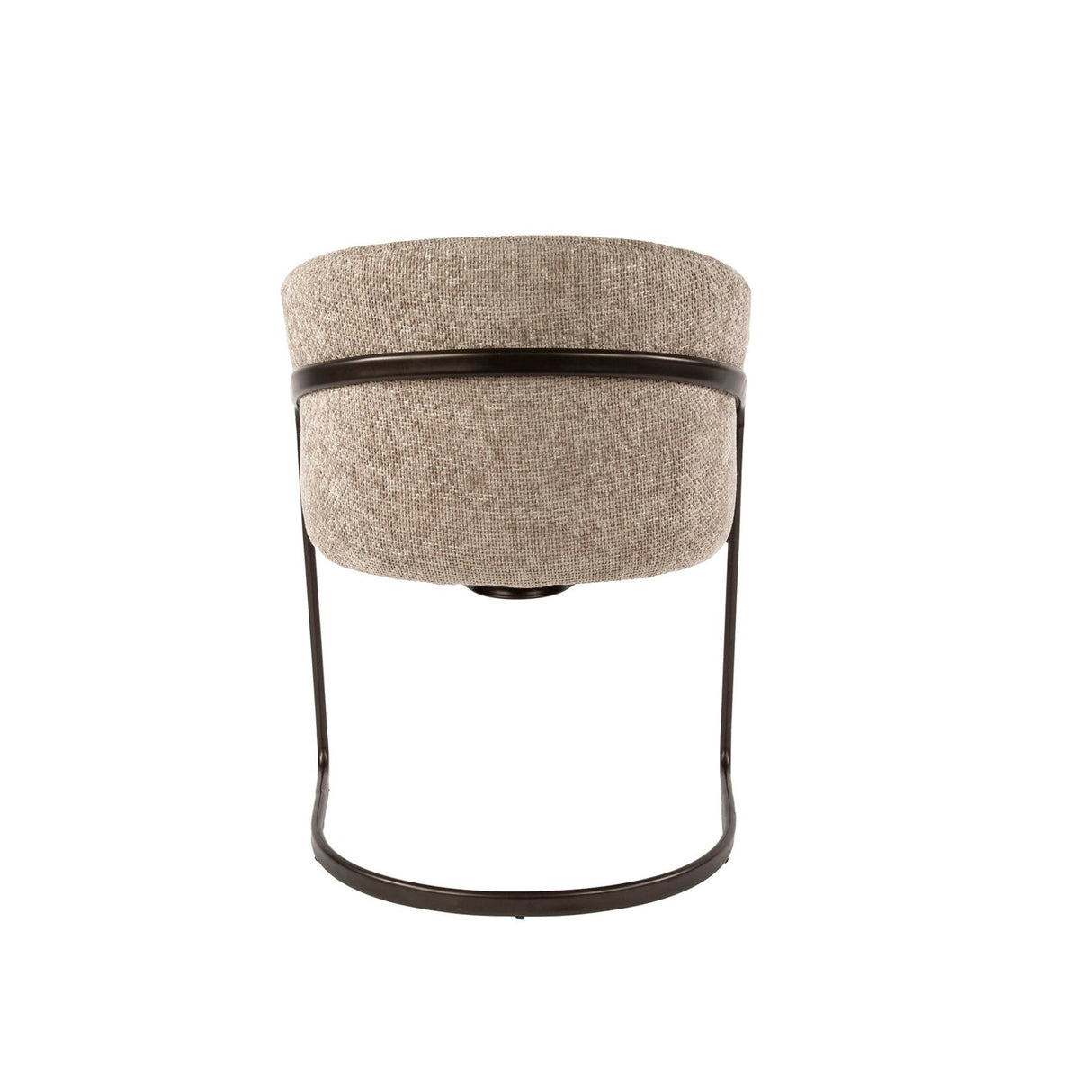 Set van 2 eetkamerstoelen Reno Hoven zand stof