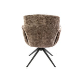 Set van 2 eetkamerstoelen Savona draaibaar Hoven rich champagne