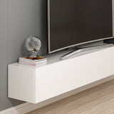 TV Meubel Set Rigel Wit Melamine 180x30x32 cm