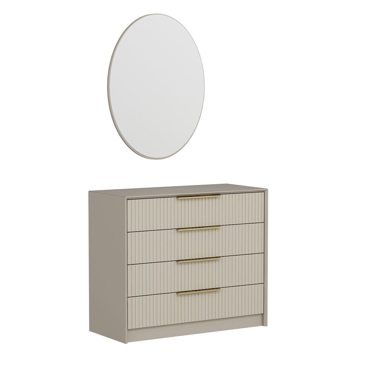 Ladekast Kale Luxe Steen Melamine 100x85x45 cm