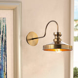 Wandlamp 1-lichts Goud Metaal Allure