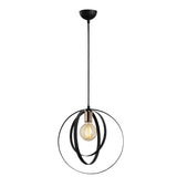 Hanglamp 1-lichts Zwart Metaal Thorn