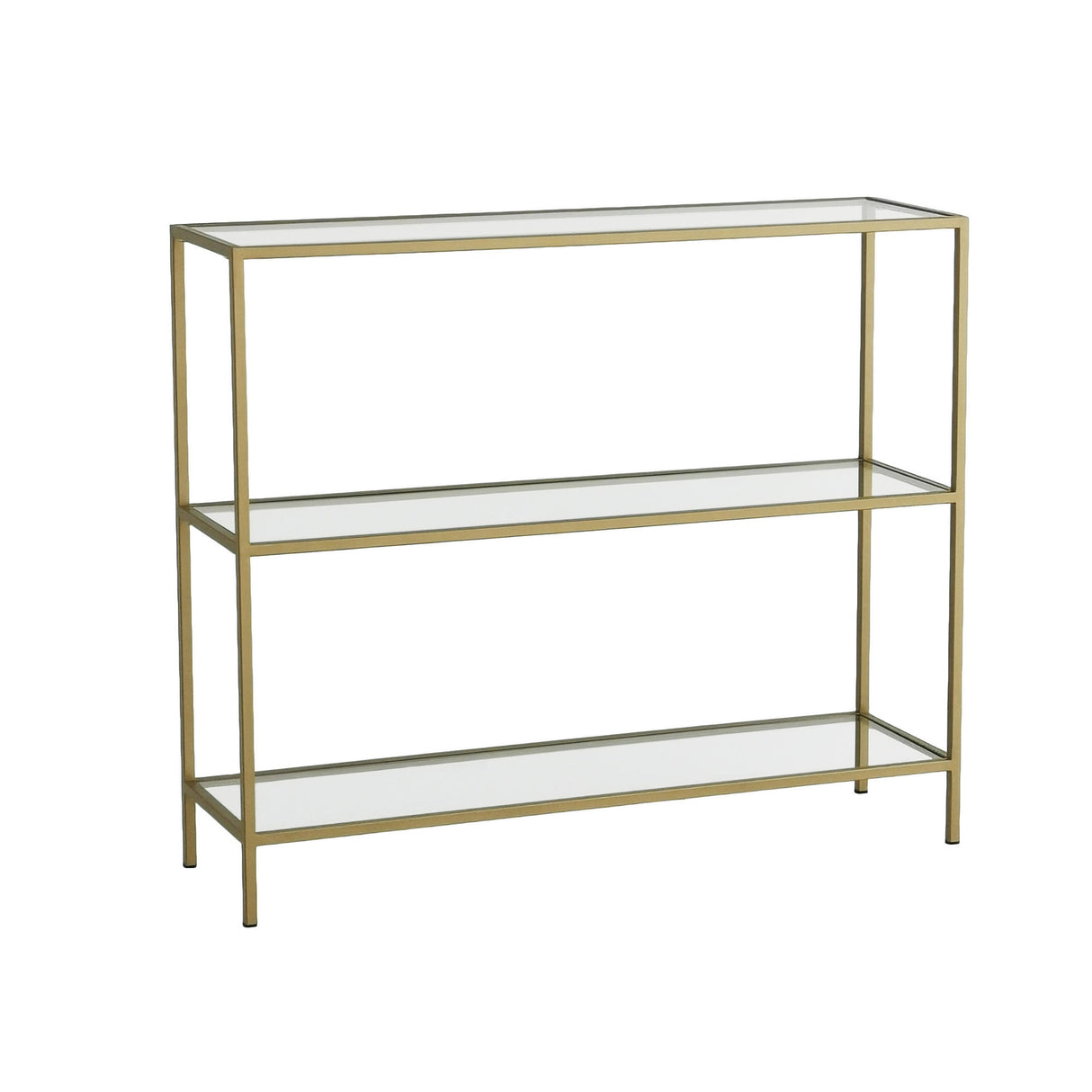 Kaptafel Avignon Goud Glas 100x85x30 cm