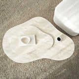 Organische Salontafel Travertin Melamine marmer look Melta - 105x65 cm