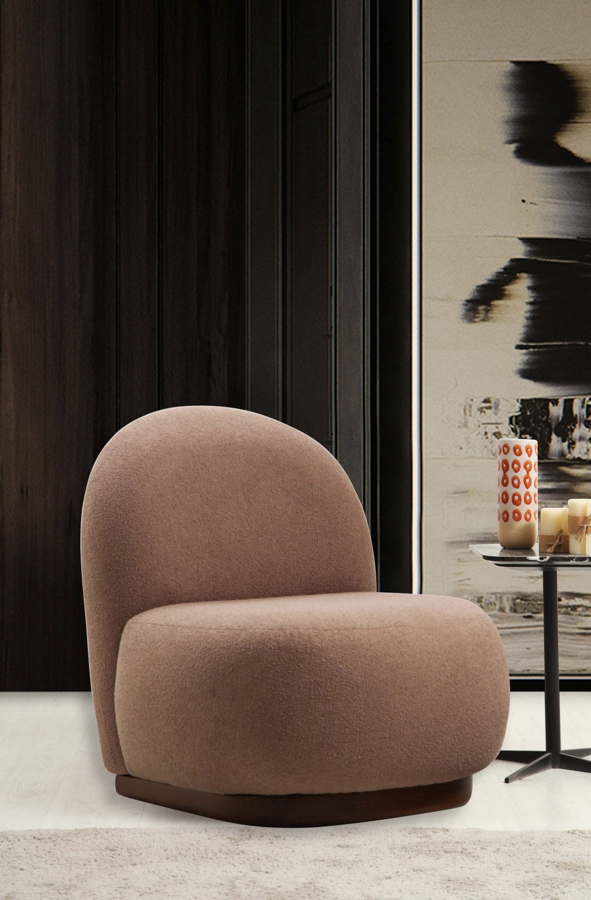 Fauteuil Tina Cappuccino