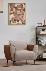 Fauteuil Aren Beige Kaneel