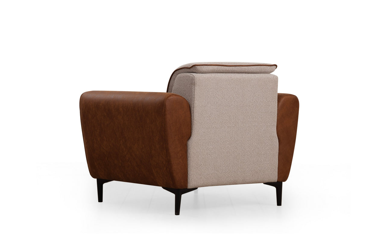 Fauteuil Aren Beige Kaneel