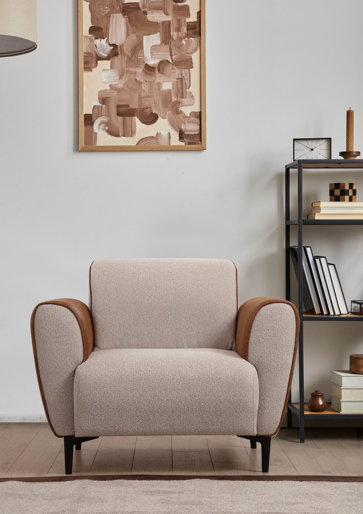 Fauteuil Aren Beige Kaneel