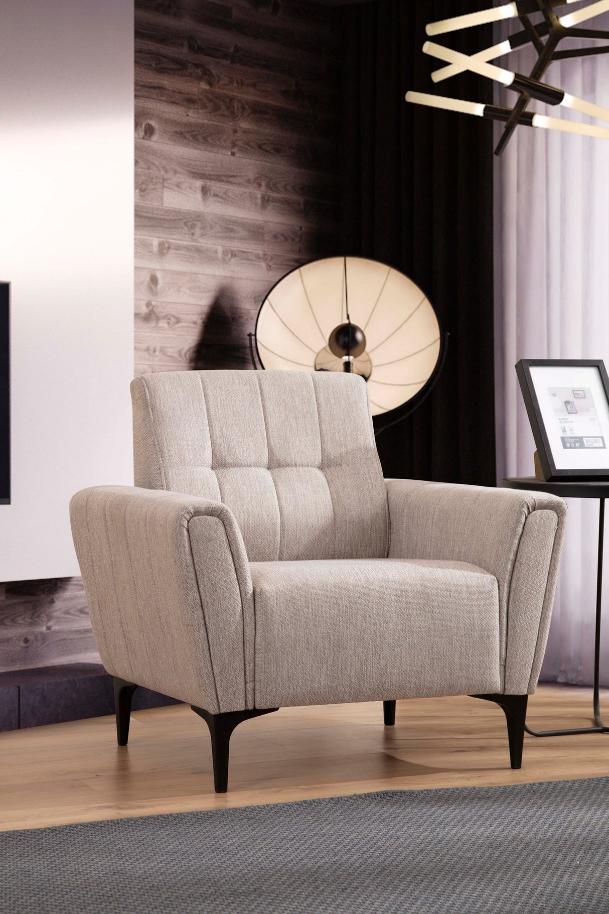 Fauteuil Hamlet Beige