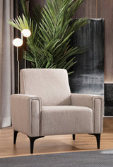 Fauteuil Horizon Licht Bruin