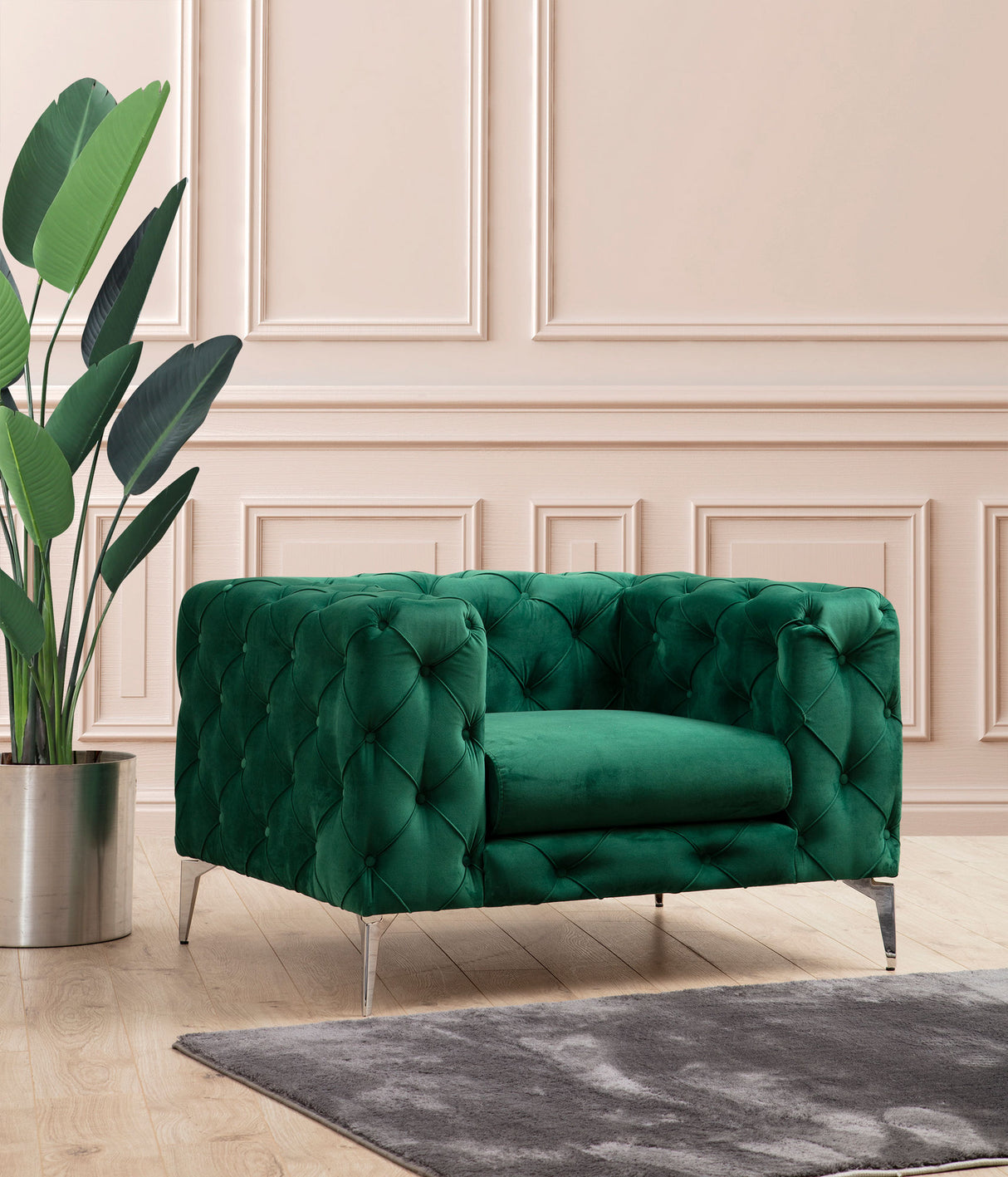 Fauteuil Como Groen