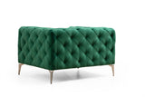 Fauteuil Como Groen