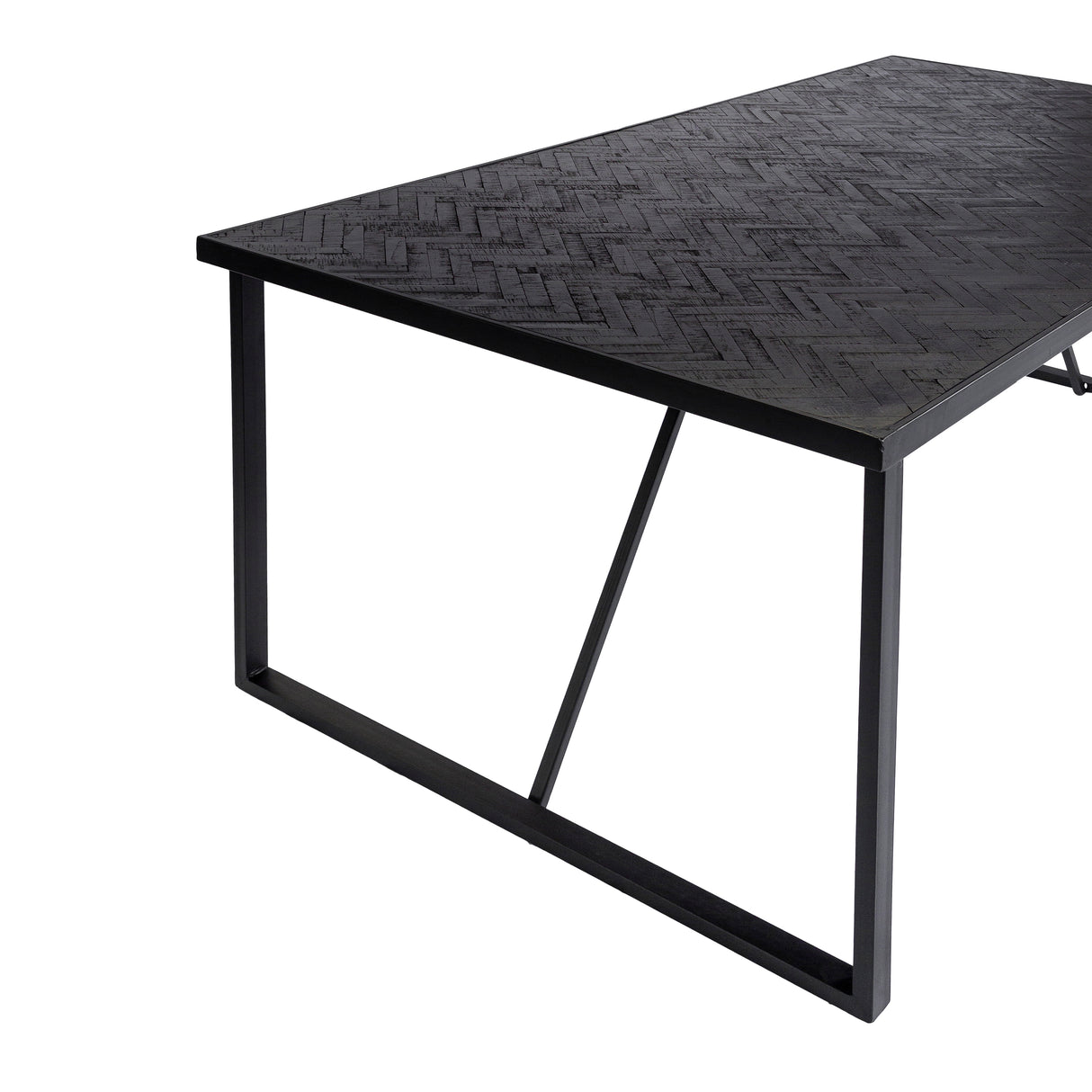 Esstisch Blackster Teak Black 160x90 cm