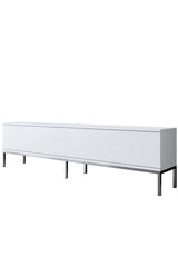 TV Meubel Lord Wit Zilver Melamine 180x47x30 cm