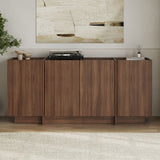 Dorma wandtafel in Milano walnoot 180 cm Met melamine gecoat houtcomposiet