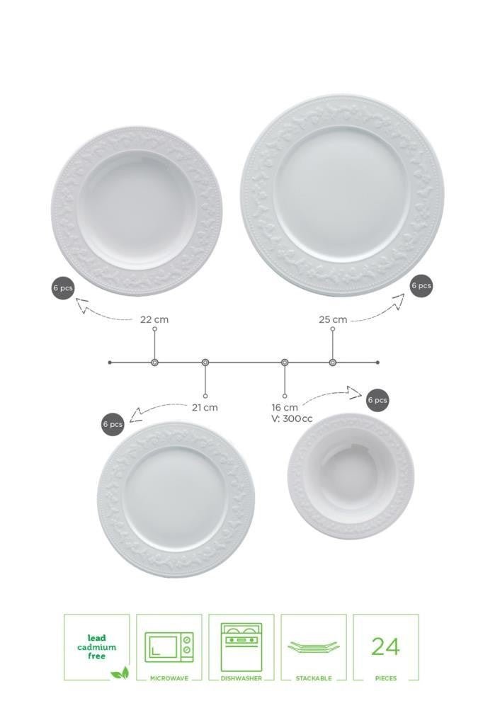 SV24Y200 White 100% PORCELAIN