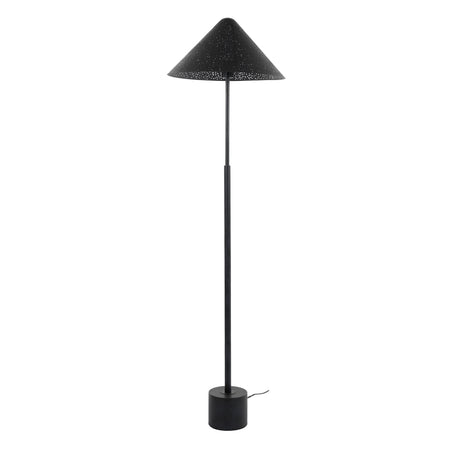 Vloerlamp Kenneth metaal zwart - Outlet