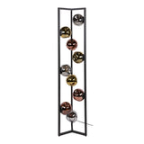 Industriële Vloerlamp Ada 9-lichts Gekleurd Glas Hoek