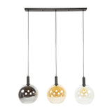 Hanglamp Valeo Trio 3-lichts Zwart Metaal 115 cm