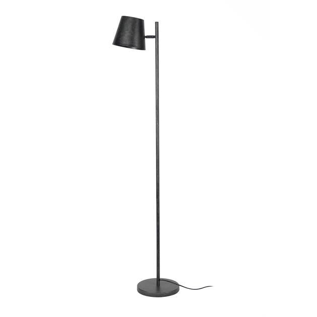 Vloerlamp Sienna DH Interior Charcoal LxBxH 61x32x25 Metaal Witfoto vooraanzicht